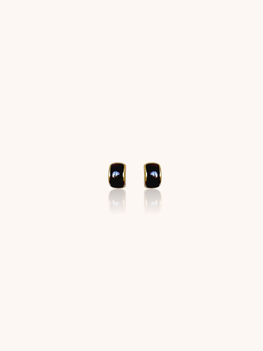 Brown Chocolate Tortoiseshell Stud Earrings